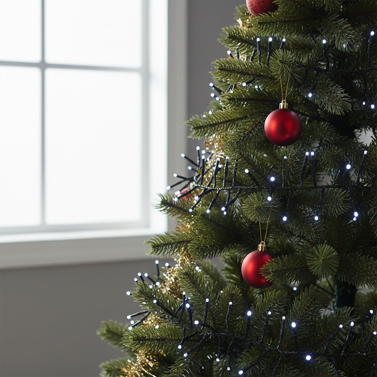 DICTROLUX - Catena Luminosa 1000 MicroLED Bianco Freddo Cluster 10 metri